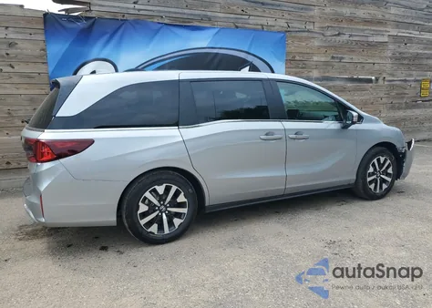 2025 Honda Odyssey Exl from USA, damaged, VIN 5FNRL6H63SB079842